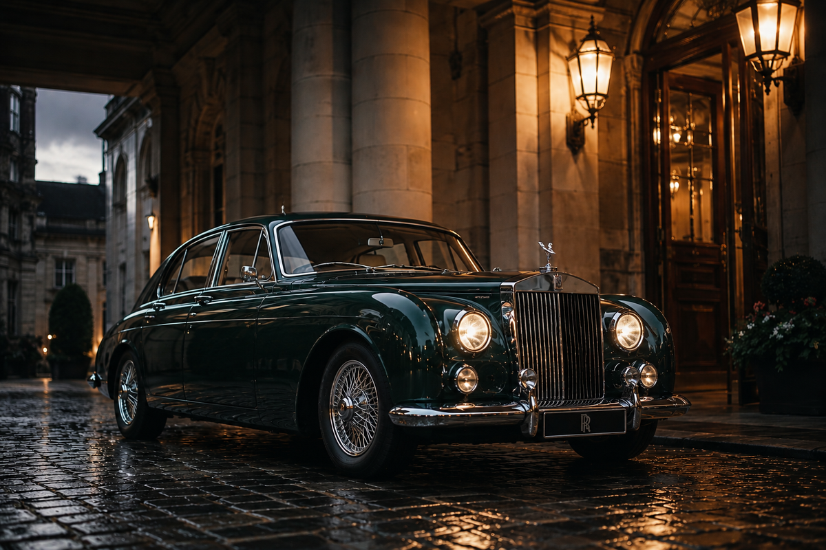 Premium luxury vehicle showcasing Mayfair Super Parts automotive components